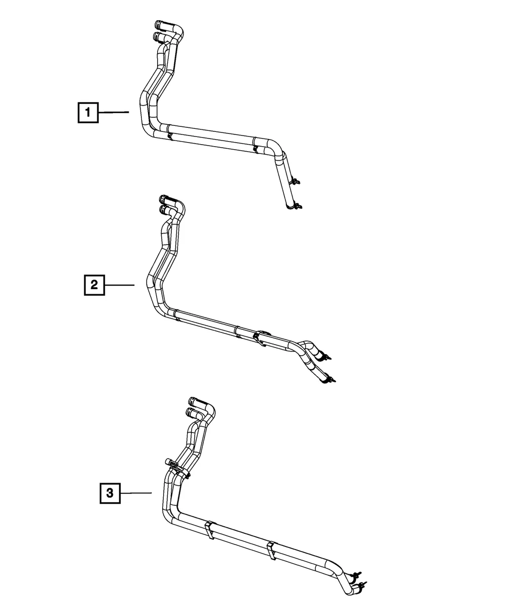 Heater Core Hose - Mopar (55056906AH) - view 4