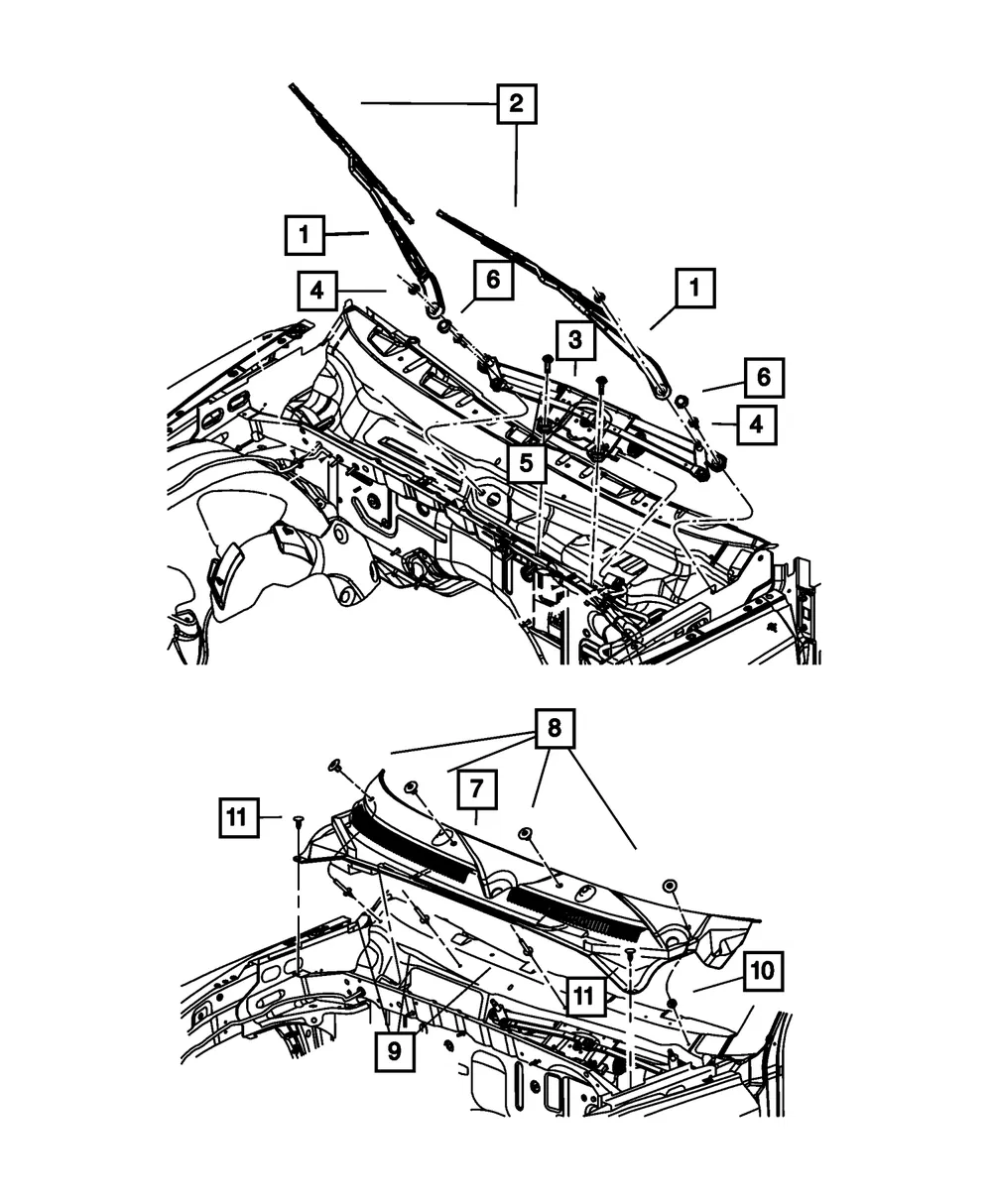 Wiper Blade - Mopar (55077091AD) - view 3