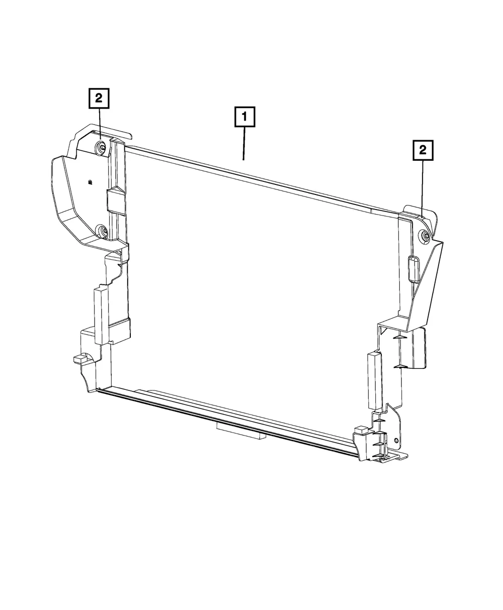 Radiator Shield - Mopar (57008664aa)