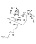 Coolant Recovery Bottle - Mopar (57008689AB) - view 3