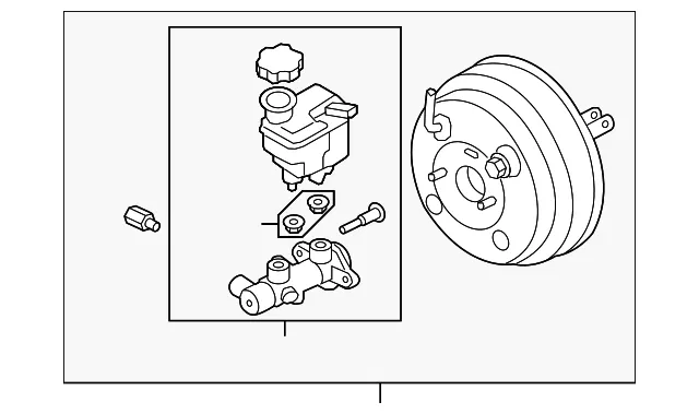 Master Cylinder Assembly - Kia (58500-1D051)