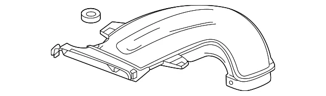 Intake Duct - GM (60006437) - view 2