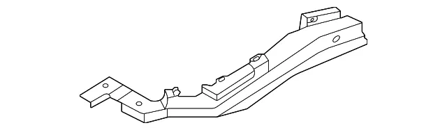 Radiator Core Support, Right Side - Nissan (62520-6GP0A)