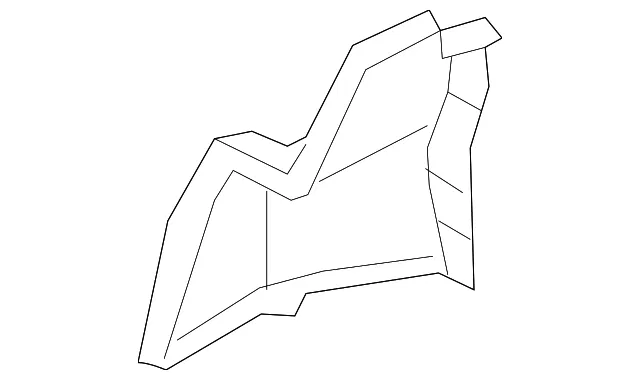 Radiator Support Air Duct - Nissan (62821-3LM0A)