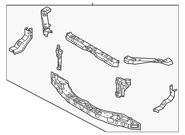 Radiator Support - Kia (64100-3E310)