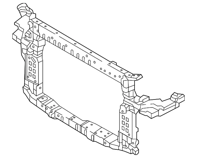 Radiator Support - Kia (64101-R5500)