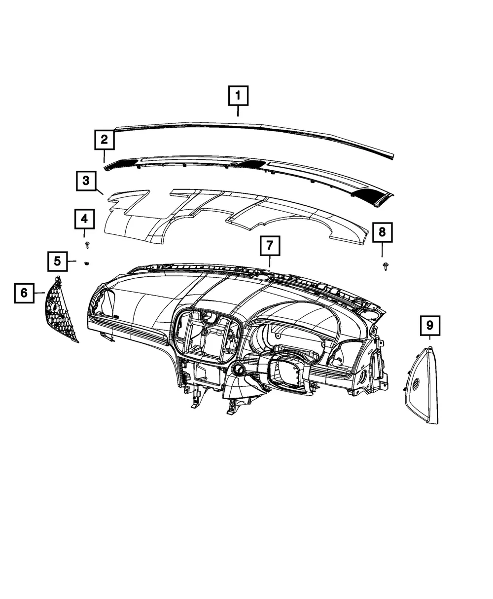 Trailer Brake Hardware Component Kit - Mopar (6509940AA) - view 4