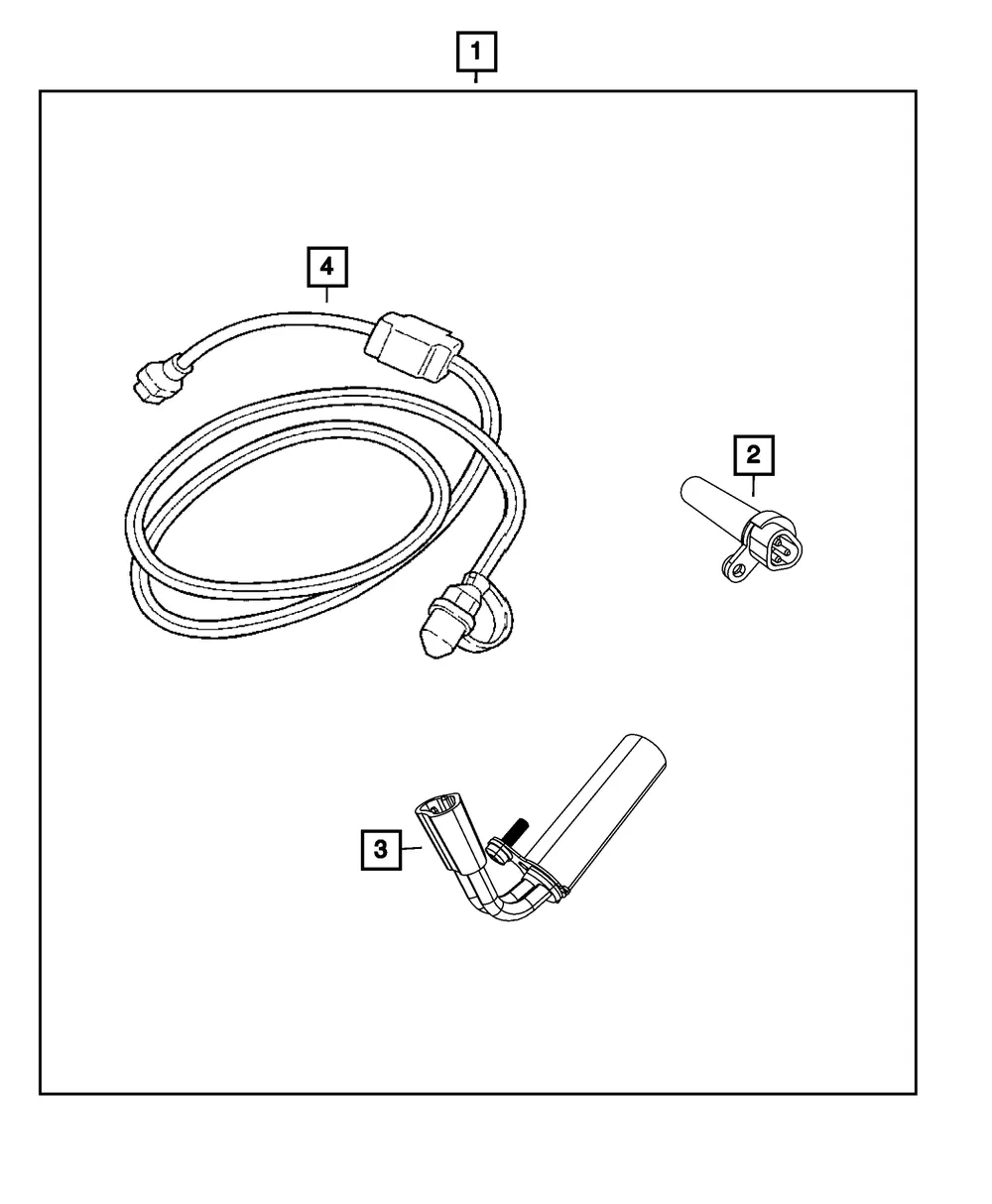 Engine Block Heater Cord - Mopar (68070034ac) - view 2