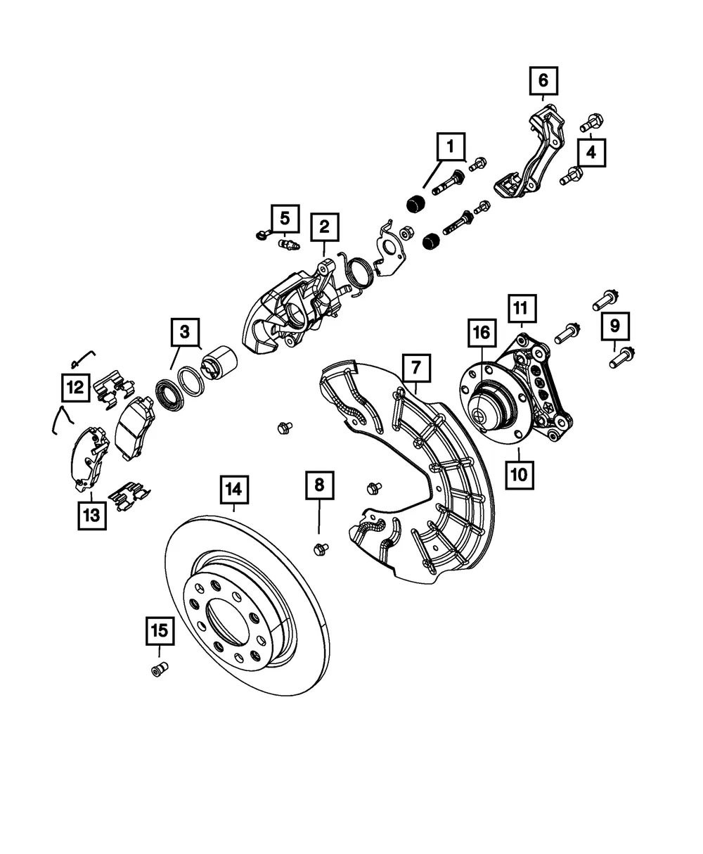 Brake Pads - Mopar (68163822AB) - view 10