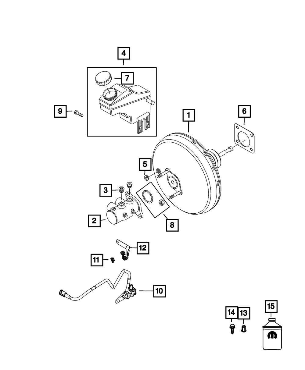 Brake Fluid - Mopar (68709499AA) - view 3