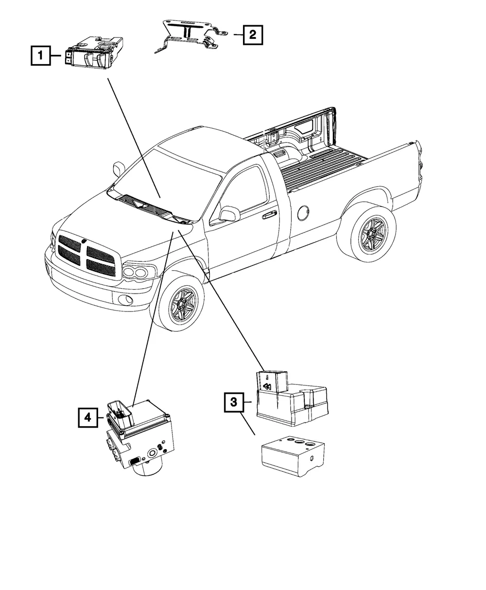 Anti-Lock Brake System Module - Mopar (R8232683AG)