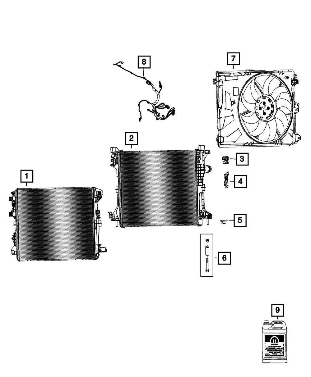Coolant Antifreeze, US - Mopar (68163848AC) - view 4