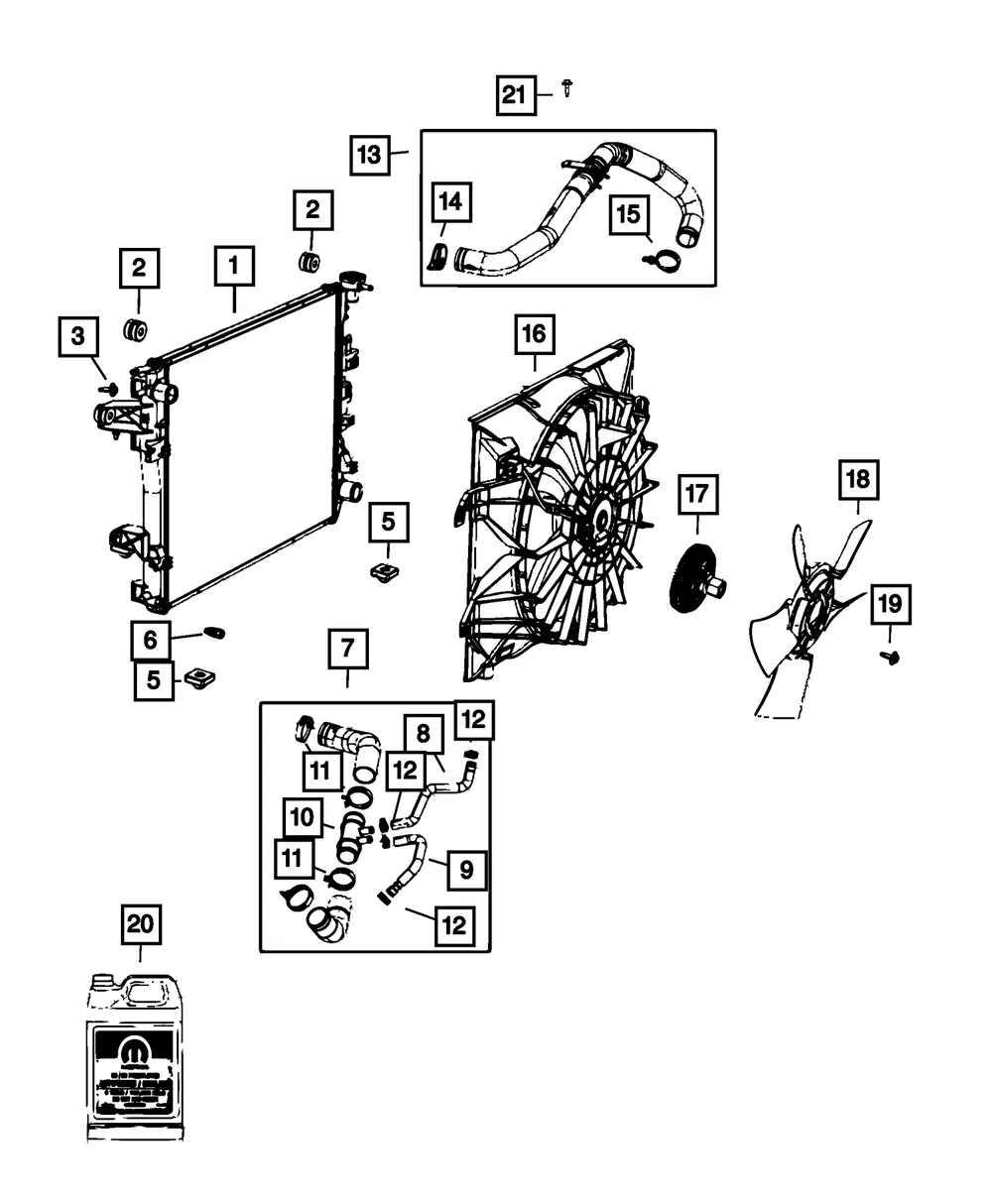 Coolant Antifreeze, Export - Mopar (68163848GC) - view 2