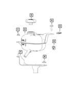 Coolant Reservoir - Mopar (68237842AD) - view 7