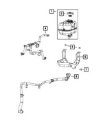 Coolant Recovery Bottle - Mopar (68283565AB) - view 9