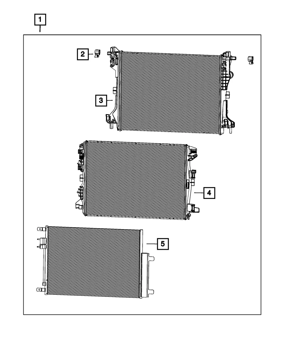 Radiator Isolator - Mopar (68285861aa)