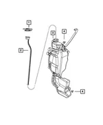 Coolant Recovery Bottle - Mopar (68309844AC) - view 9