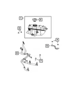 Coolant Recovery Bottle - Mopar (68379825AC) - view 5