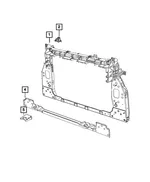 Radiator Closure Panel - Mopar (68441496AA) - view 3