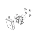 Anti-Lock Brake System Hydraulic Control Unit - Mopar (68721933AA) - view 4