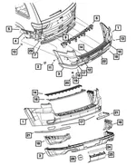 Step Pad Surround - Mopar (6CG07SZ0AB) - view 13