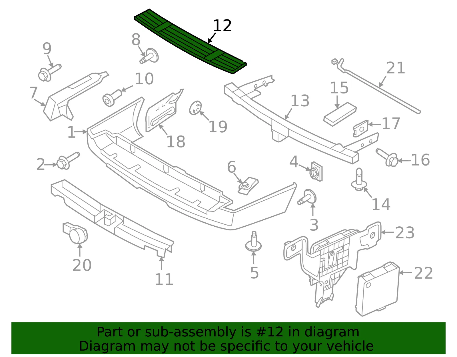 Step Pad - Ford (7l1z17b807aa) - view 5