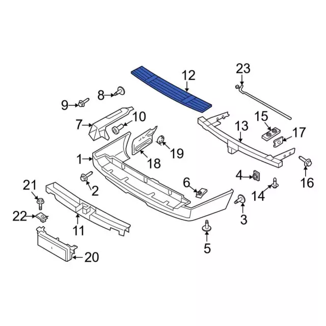 Step Pad - Ford (7l1z17b807aa) - view 2