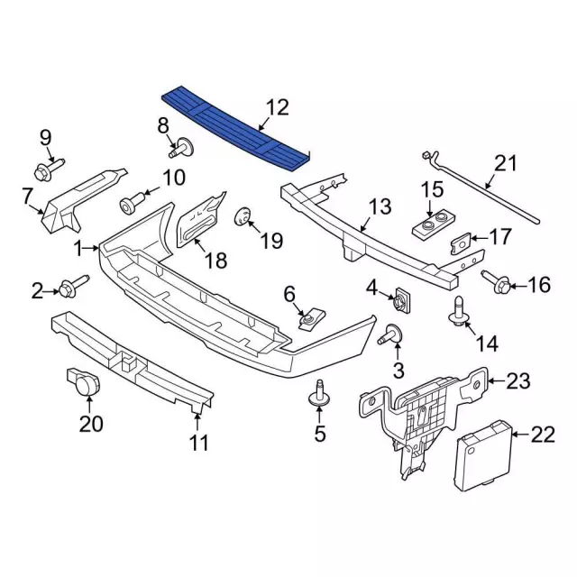 Step Pad - Ford (7l1z17b807aa) - view 3