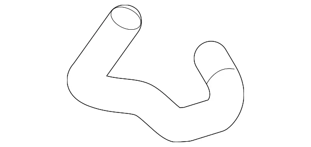 Radiator Coolant Hose - Ford (7L1Z-8286-A) - view 5