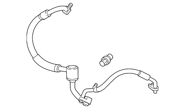 Air Conditioning Compressor Hose - GM (84553818) - view 4