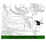 Air Duct - Passenger Side (RH) - GM (84078624) - view 8
