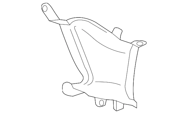 Air Duct - Passenger Side (RH) - GM (84078624) - view 4