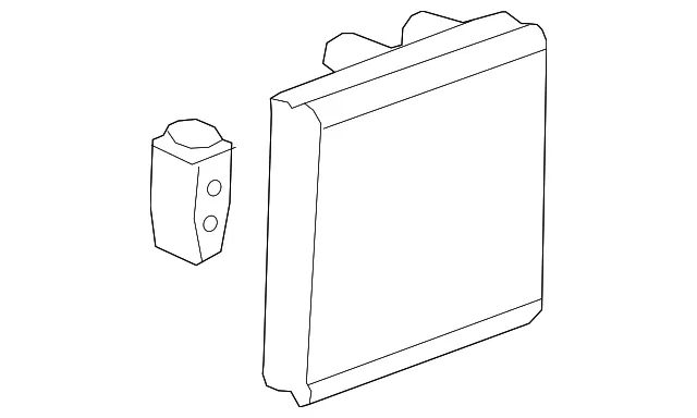 Air Conditioning Evaporator Core - GM (84096254) - view 2