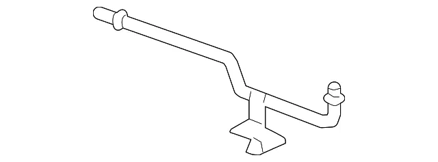 Radiator Surge Tank Outlet Pipe - GM (84097810) - view 3