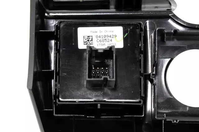 Black Carbon Trailer Brake Control Switch Assembly - ACDelco (84109429)