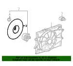 Engine Cooling Fan Blade - GM (84117014) - view 7