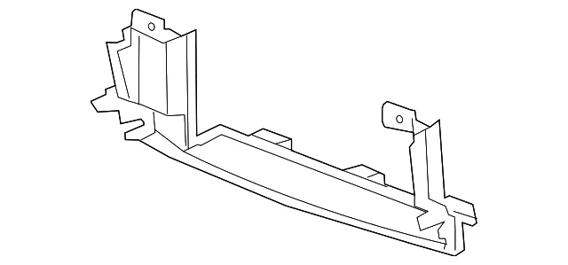 Front Lower Radiator Air Baffle - GM (84147813) - view 3