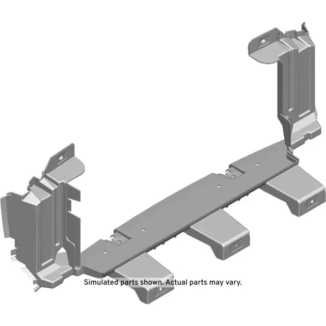 Front Lower Radiator Air Baffle - GM (84147817) - view 2