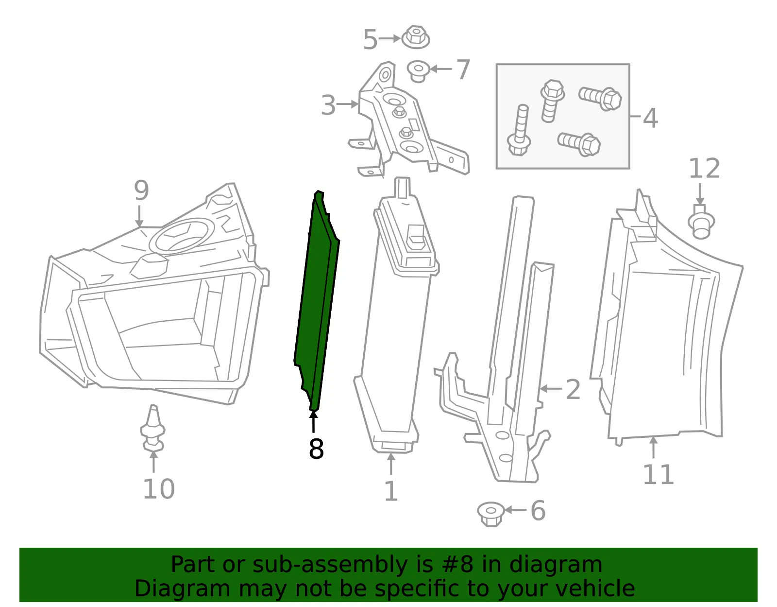 Radiator Protector - GM (84186093) - view 4