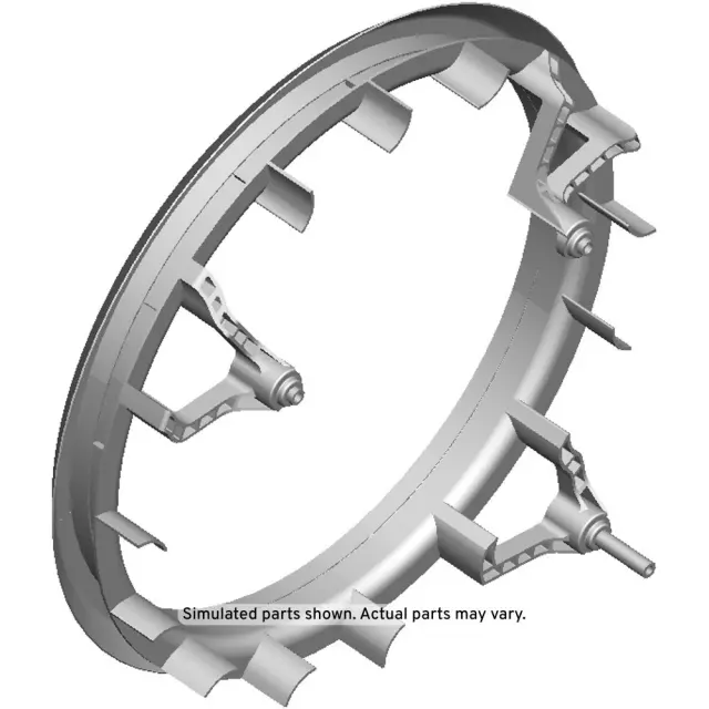 Engine Cooling Fan Rear Shroud - GM (84243708)