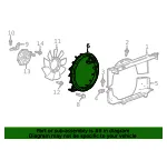 Engine Cooling Fan Rear Shroud - GM (84243708) - view 5