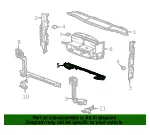 Lower Radiator Air Baffle - GM (84252887) - view 6