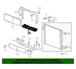 Radiator Air Baffle - GM (84342310) - view 5