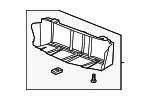 Front Lower Radiator Air Baffle - GM (84352045) - view 4