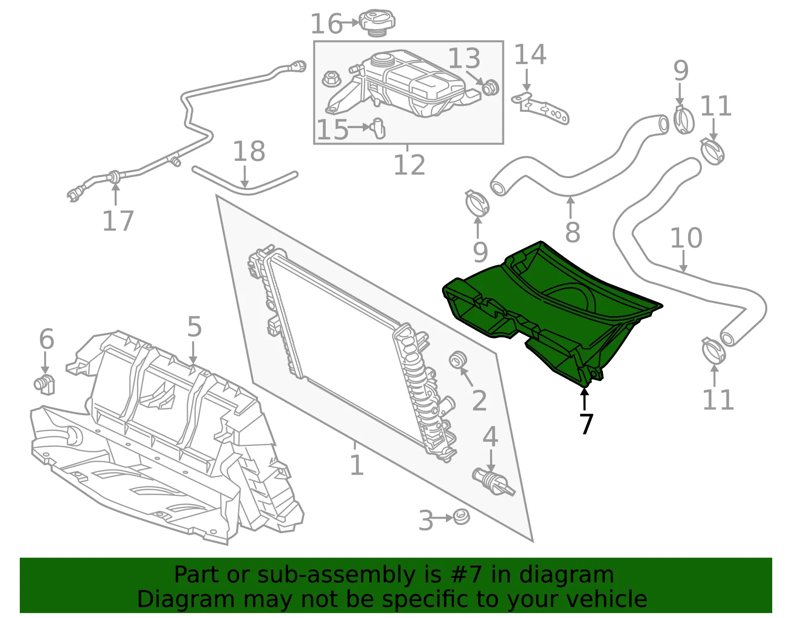 Air Cleaner Outlet Duct - GM (84367953) - view 4