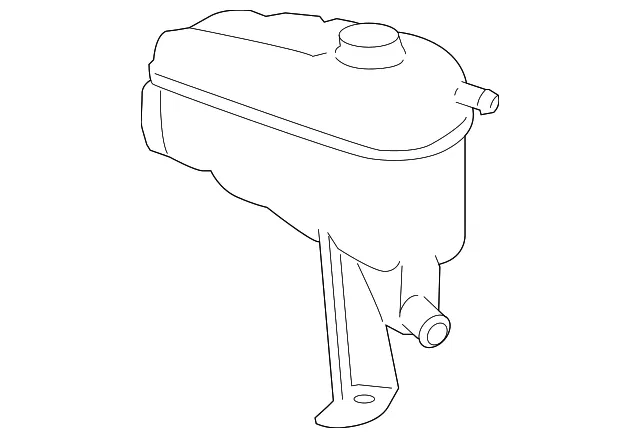 Radiator Surge Tank - GM (84368362) - view 3