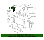 Radiator Surge Tank - GM (84368363) - view 8