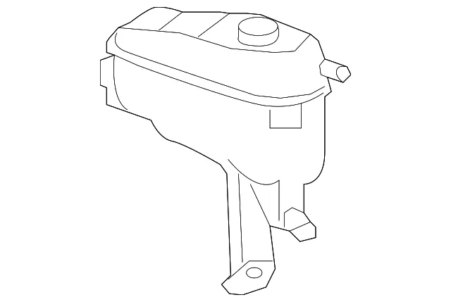 Radiator Surge Tank - GM (84368363) - view 4