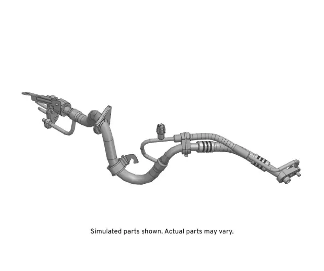 Air Conditioning Refrigerant Heat Exchanger - GM (84393875)
