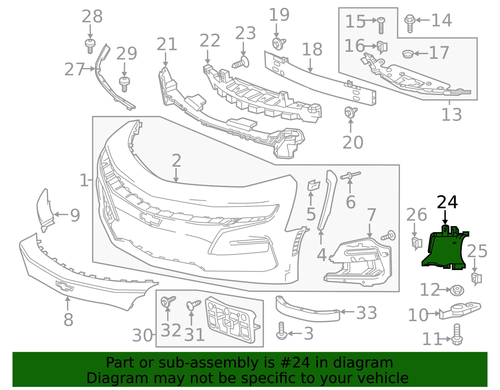 Air Duct - Driver's Side (LH) - GM (84446525) - view 4
